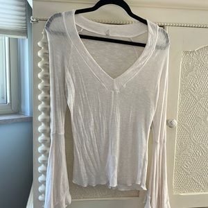 Bell sleeve free people top